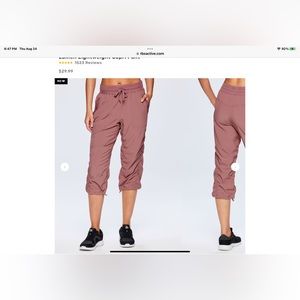 RBX Active Lumen lightweight capri pant